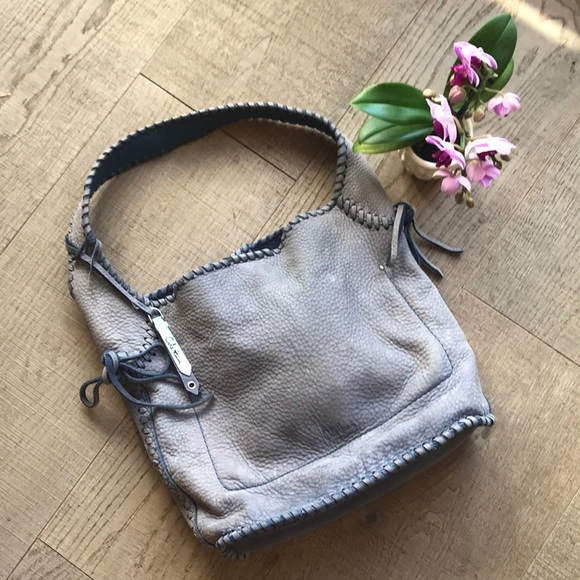 Cole Haan Handbags - Cole Haan Whipped Stitched Leather Hobo Bag EUC!